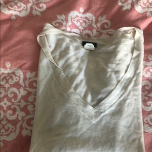 JCREW silk and linen sweater